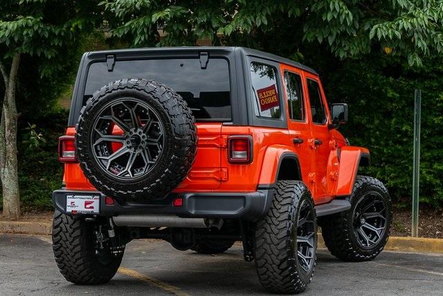 Used 2019 Jeep Wrangler Unlimited Sahara for sale Sold at Gravity Autos Atlanta in Chamblee GA 30341 42