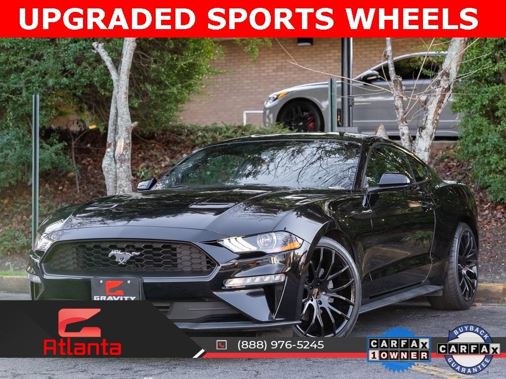 Used 2019 Ford Mustang EcoBoost for sale Sold at Gravity Autos Atlanta in Chamblee GA 30341 1