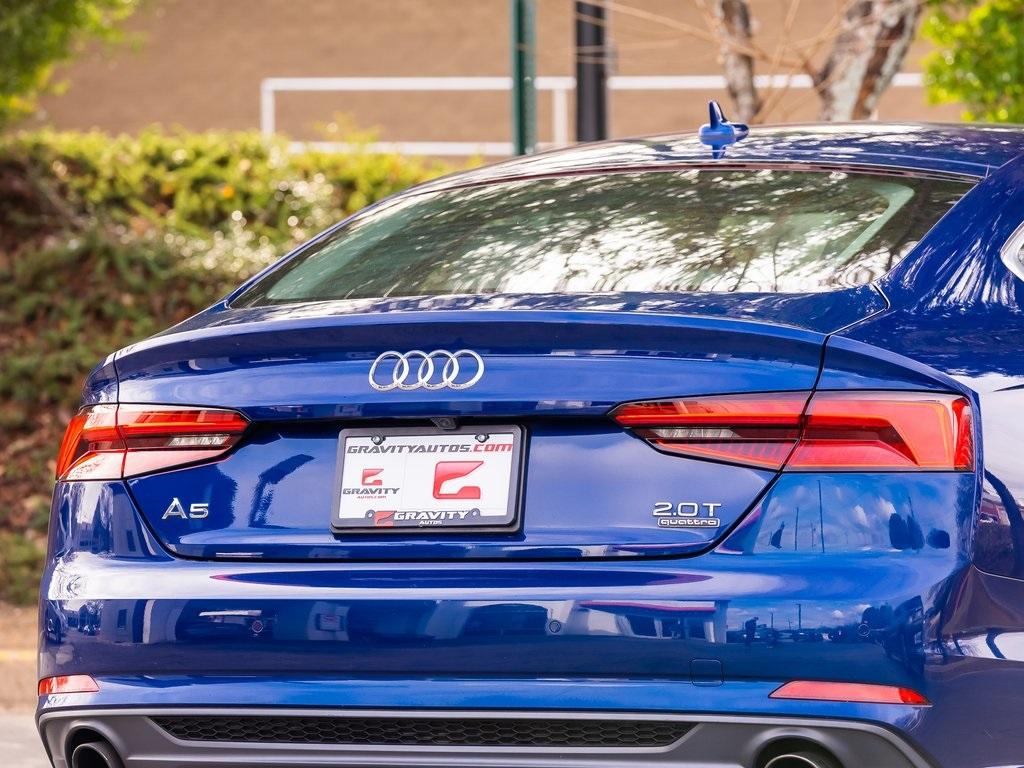 Used 2018 Audi A5 2.0T Premium Plus for sale $38,985 at Gravity Autos Atlanta in Chamblee GA 30341 44