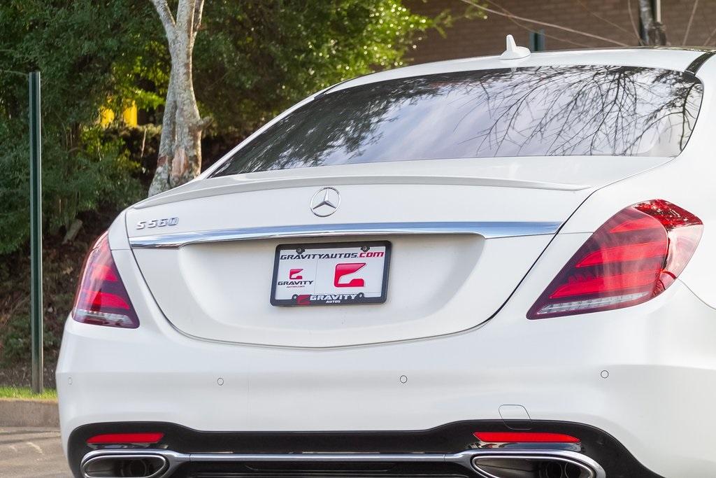 Used 2019 Mercedes-Benz S-Class S 560 for sale $76,995 at Gravity Autos Atlanta in Chamblee GA 30341 45