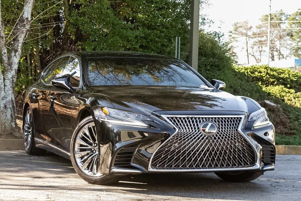 Used 2018 Lexus LS 500 Base for sale Sold at Gravity Autos Atlanta in Chamblee GA 30341 3