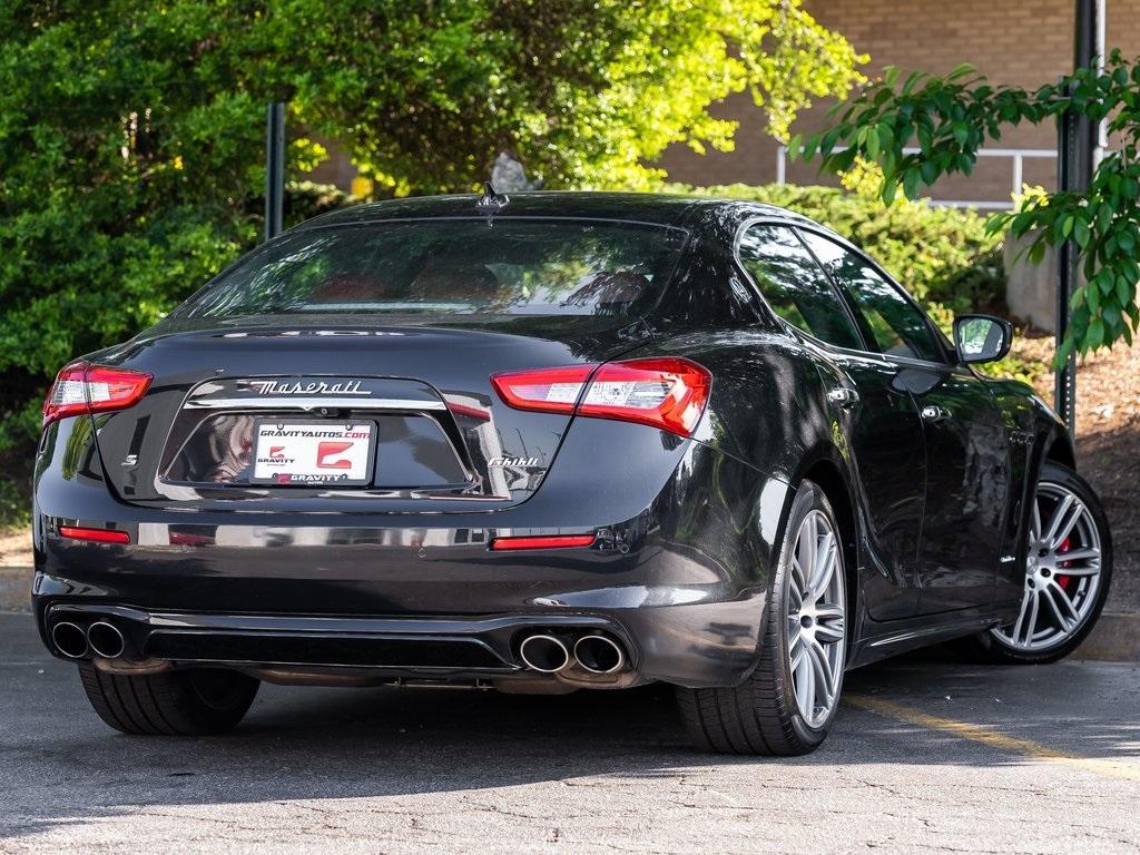 Used 2018 Maserati Ghibli S GranLusso for sale $47,395 at Gravity Autos Atlanta in Chamblee GA 30341 37