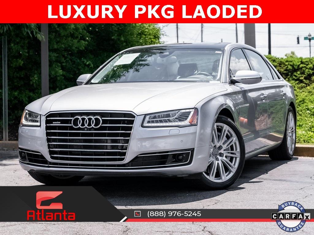 Used 2015 Audi A8 L 4.0T for sale Sold at Gravity Autos Atlanta in Chamblee GA 30341 1