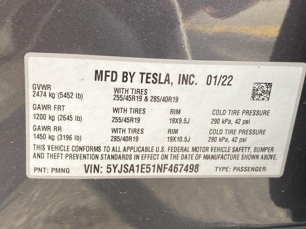 Used 2022 Tesla Model S Base for sale $108,995 at Gravity Autos Atlanta in Chamblee GA 30341 34