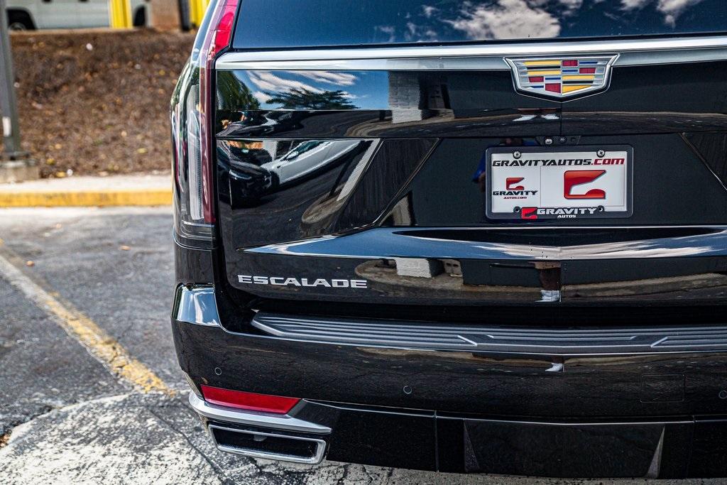 Used 2021 Cadillac Escalade Premium Luxury for sale $97,589 at Gravity Autos Atlanta in Chamblee GA 30341 34