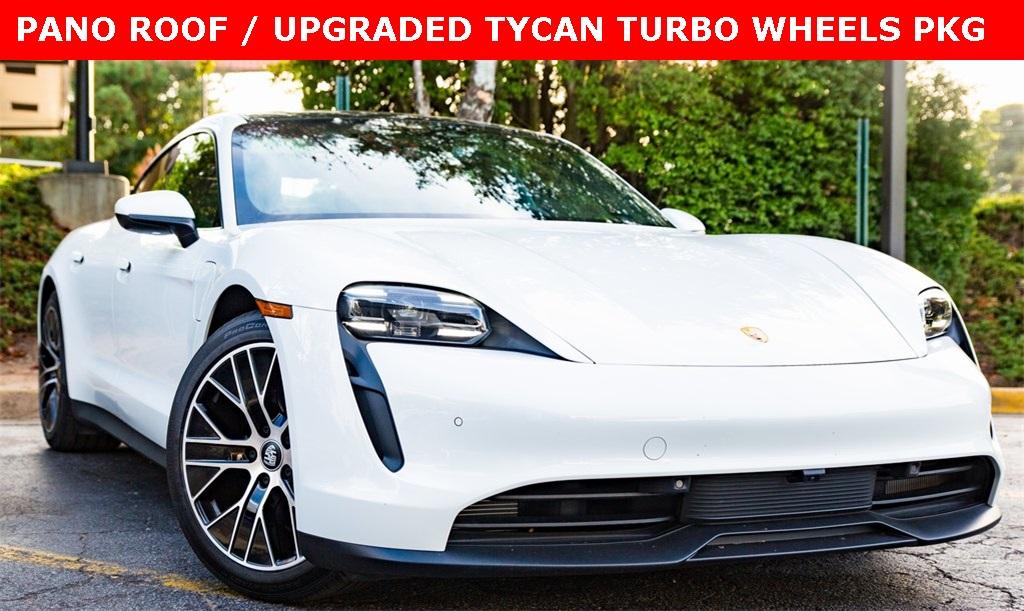 Used 2022 Porsche Taycan Base for sale Sold at Gravity Autos Atlanta in Chamblee GA 30341 3