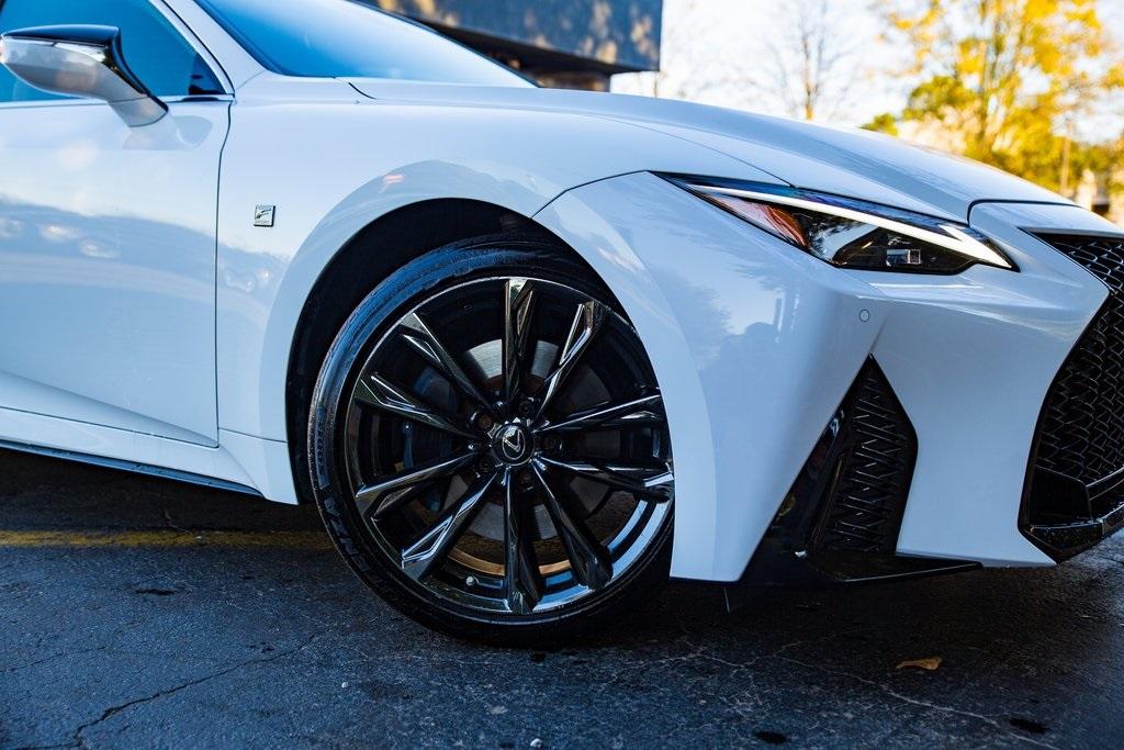 Used 2021 Lexus IS 350 F SPORT for sale $42,991 at Gravity Autos Atlanta in Chamblee GA 30341 34