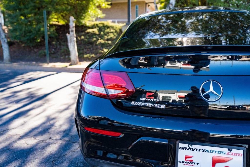Used 2018 Mercedes-Benz C-Class C 43 AMG for sale $41,795 at Gravity Autos Atlanta in Chamblee GA 30341 29