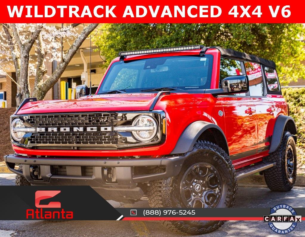 Used 2021 Ford Bronco Wildtrak for sale $59,839 at Gravity Autos Atlanta in Chamblee GA 30341 1