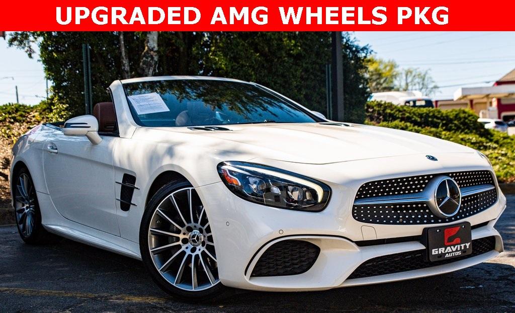 Used 2019 Mercedes-Benz SL-Class SL 450 for sale $58,795 at Gravity Autos Atlanta in Chamblee GA 30341 3