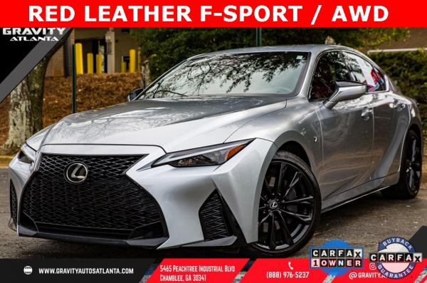 Used Used 2022 Lexus IS 350 F SPORT for sale $48,495 at Gravity Autos Atlanta in Chamblee GA