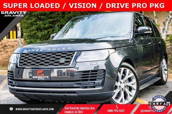 Used Used 2019 Land Rover Range Rover 3.0L V6 Supercharged HSE for sale $64,799 at Gravity Autos Atlanta in Chamblee GA
